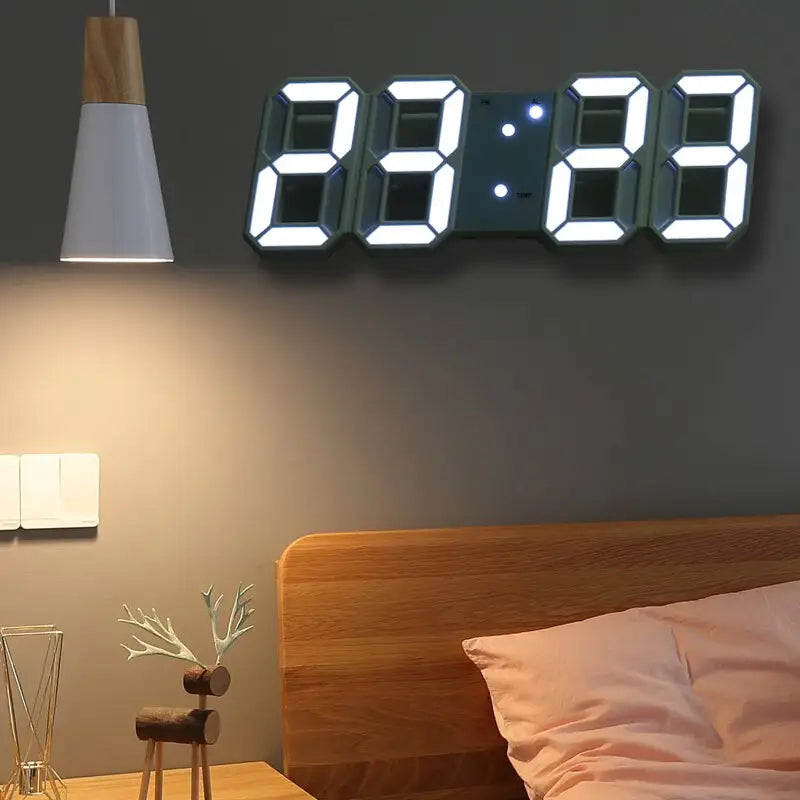Grande Horloge Digitale à LED - horloge-industrielle