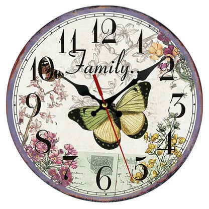 Grande Horloge Murale Vintage - horloge-industrielle