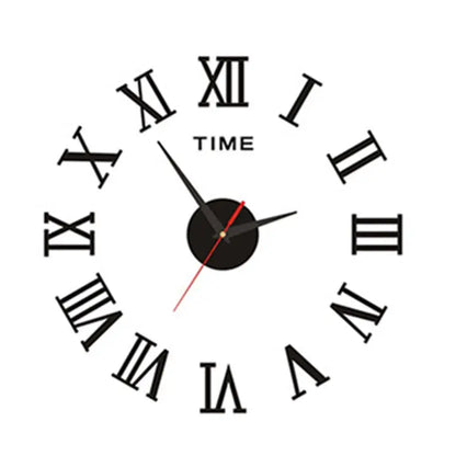 Grande Horloge Noire - horloge-industrielle