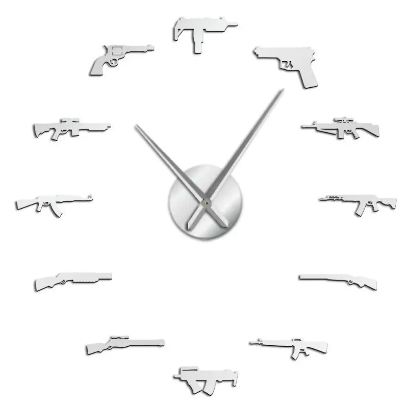 Grande Horloge Silencieuse - horloge-industrielle