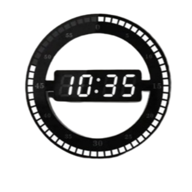 Horloge à LED — Grand Format Lumineux