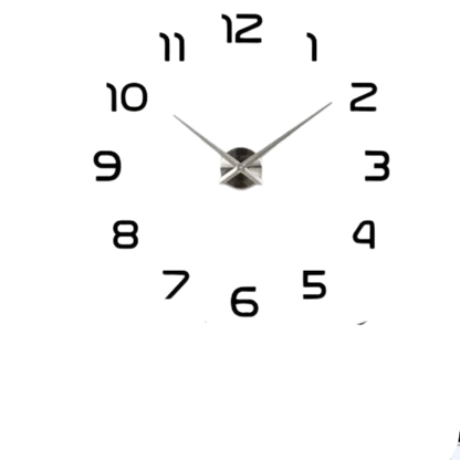 Horloge Murale Noire