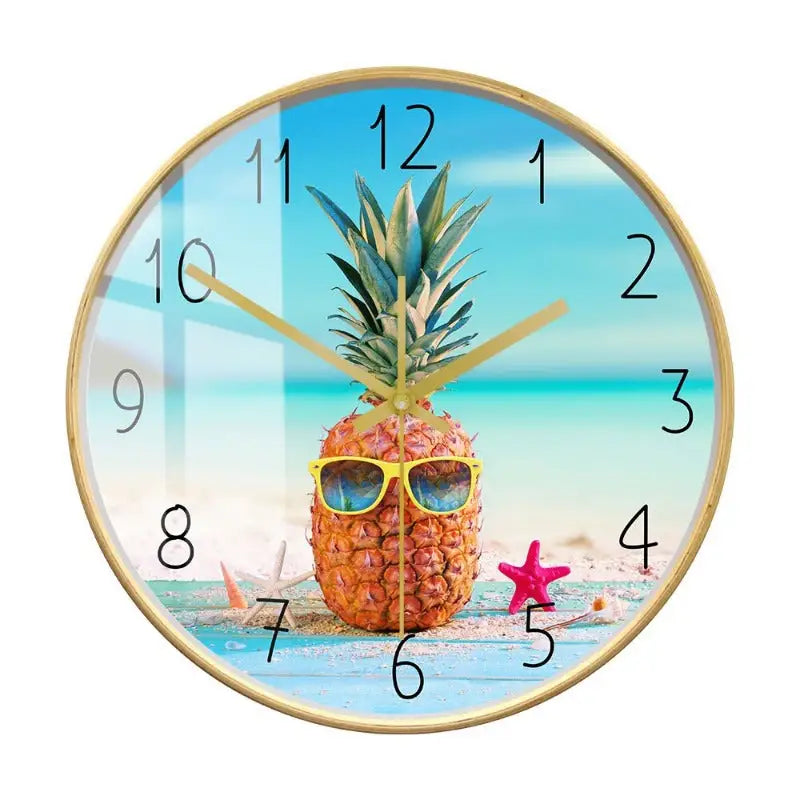 Horloge Ananas - horloge-industrielle
