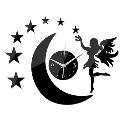 Horloge Argentée Design - horloge-industrielle