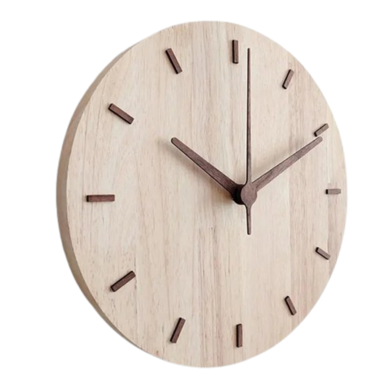 Horloge Artisanale en Bois