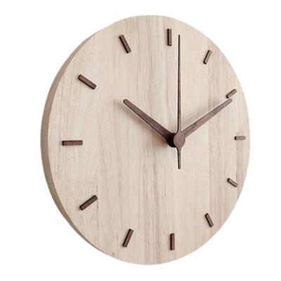 Horloge Artisanale en Bois