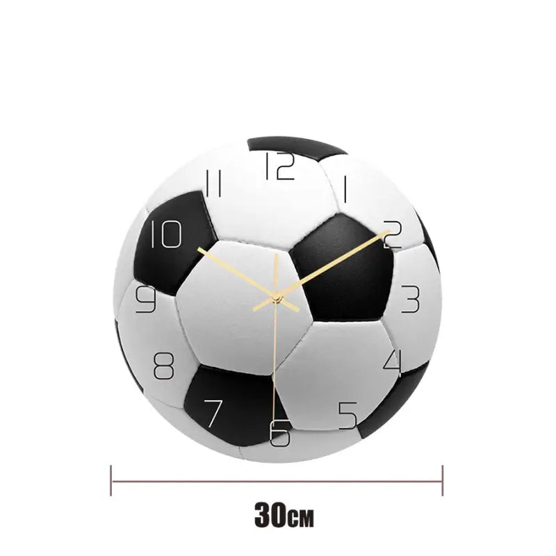 Horloge Ballon de Sports - horloge-industrielle