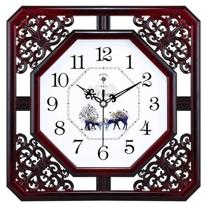 Horloge Blanche en Bois - horloge-industrielle