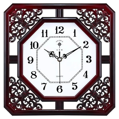 Horloge Blanche en Bois - horloge-industrielle