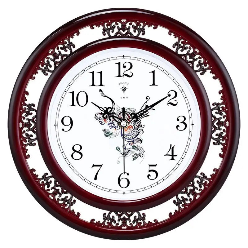 Horloge Blanche en Bois - horloge-industrielle