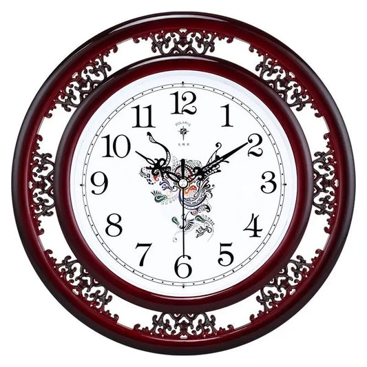 Horloge Blanche en Bois - horloge-industrielle