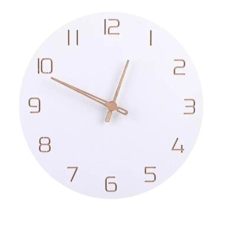 Horloge Blanche Design