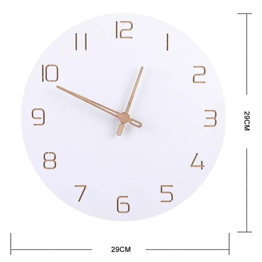 Horloge blanche Design - horloge-industrielle