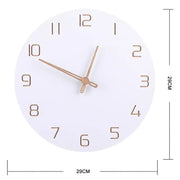 Horloge blanche Design - horloge-industrielle
