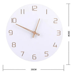 Horloge blanche Design - horloge-industrielle