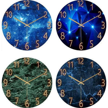 Horloge Bleu - horloge-industrielle