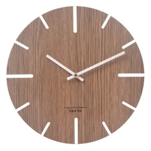 horloge bois blanc - horloge-industrielle