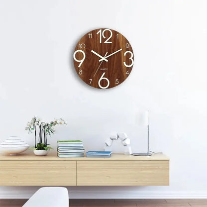 Horloge Bois Clair - horloge-industrielle