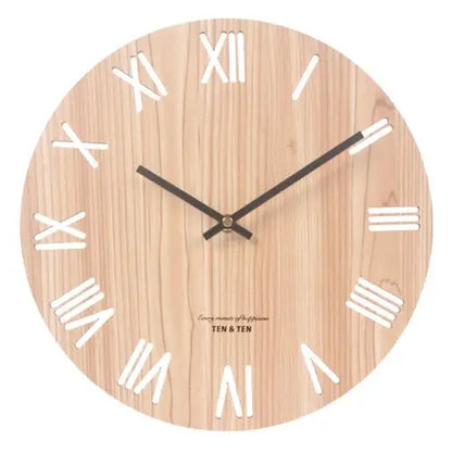 horloge bois flotté - horloge-industrielle