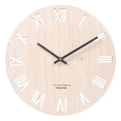 horloge bois flotté - horloge-industrielle
