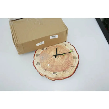 horloge bois moderne silencieuse - horloge-industrielle