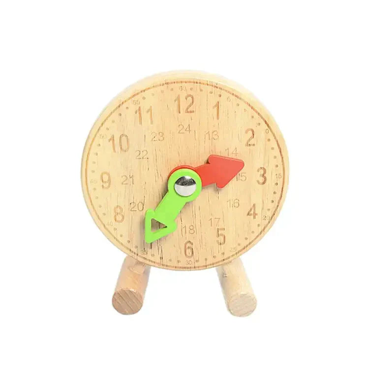 Horloge En Bois Montessori - 1