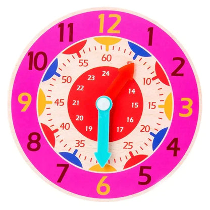 Horloge En Bois Montessori - 12