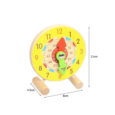 Horloge En Bois Montessori