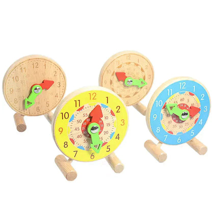 Horloge En Bois Montessori