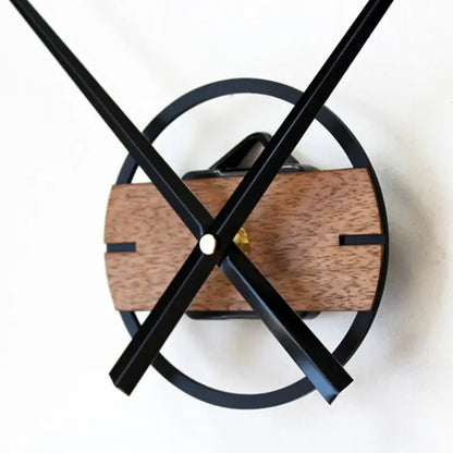 Horloge Bois Scandinave - horloge-industrielle