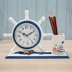 horloge de bureau bateau - horloge-industrielle