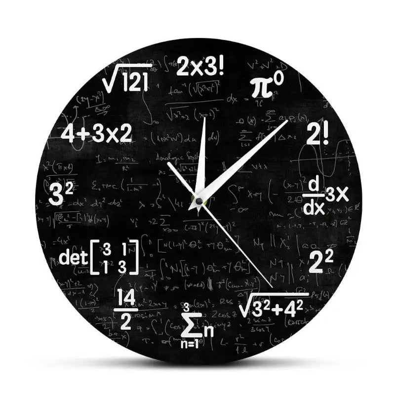 Horloge Calculs De Maths - horloge-industrielle