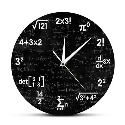 Horloge Calculs De Maths - horloge-industrielle
