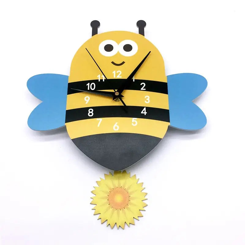 Horloge Chambre Bébé 45 cm — Silencieuse