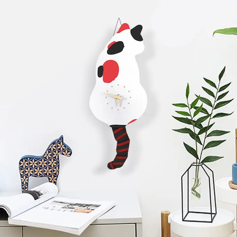 horloge chat vintage - horloge-industrielle