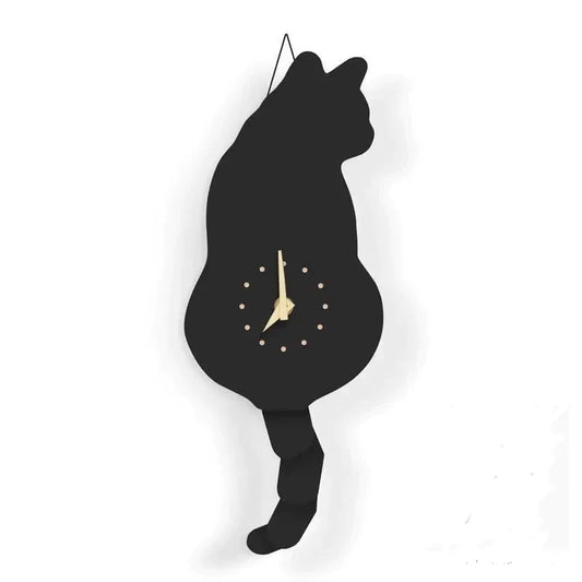 horloge chat vintage - horloge-industrielle