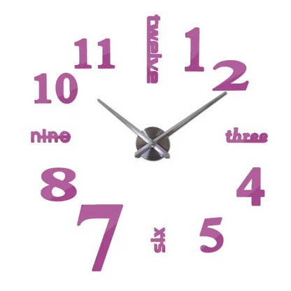 horloge chiffres anglaises - horloge-industrielle
