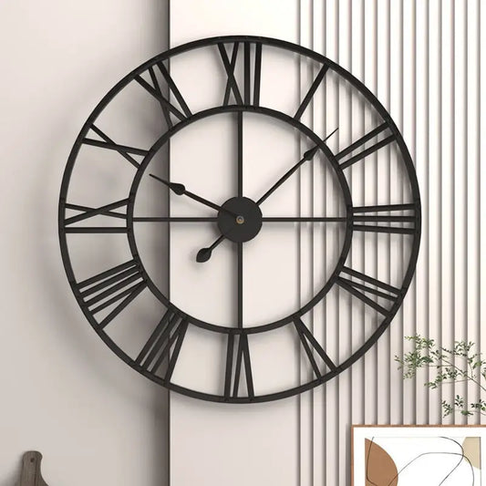 Horloge avec Chiffres Romains - horloge-industrielle