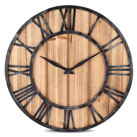 horloge chiffres romains - horloge-industrielle