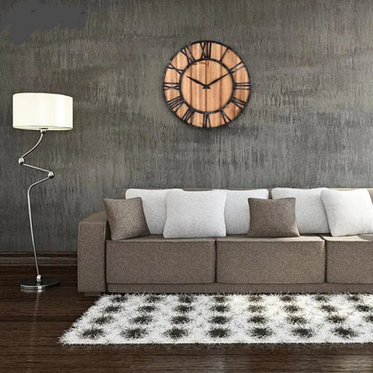 horloge chiffres romains - horloge-industrielle