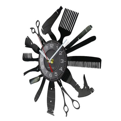 Horloge Coiffeur - horloge-industrielle