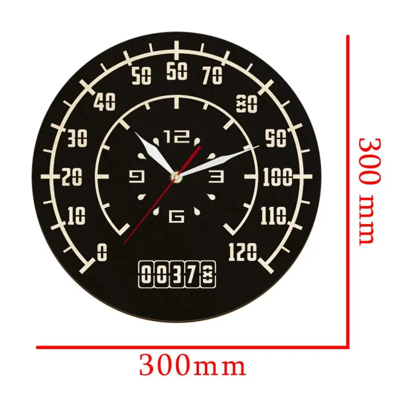 horloge compteur de vitesse - horloge-industrielle