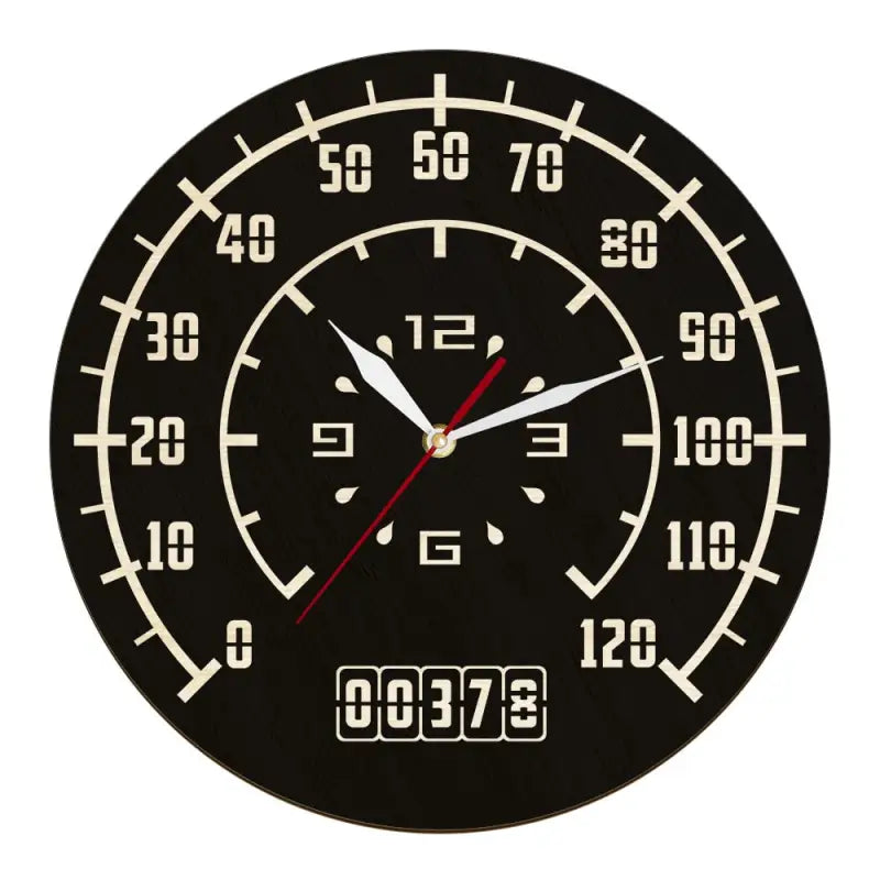 horloge compteur de vitesse - horloge-industrielle