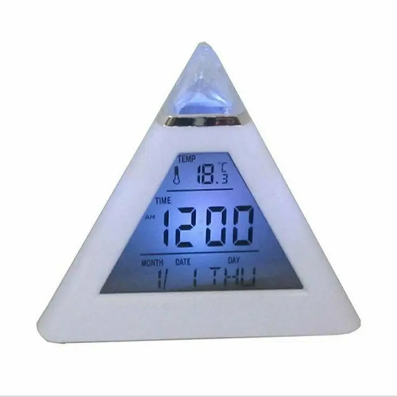 Horloge digitale alarme à écran LCD - horloge-industrielle
