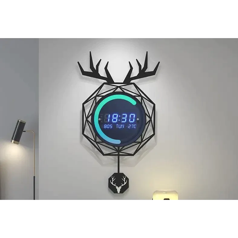 Horloge Digitale Led Chargeable - C