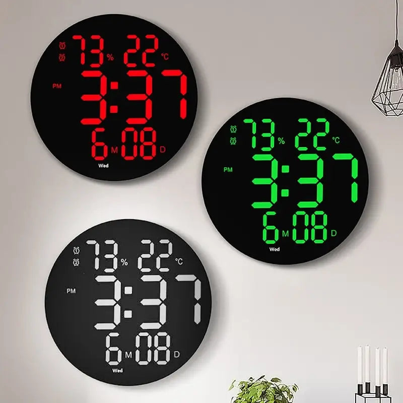 horloge digitale temperature - horloge-industrielle