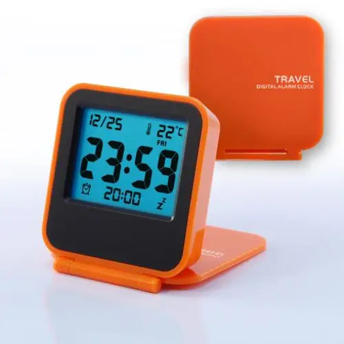 horloge digitale de voyage - horloge-industrielle