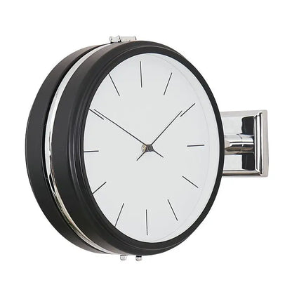 horloge double face moderne - horloge-industrielle