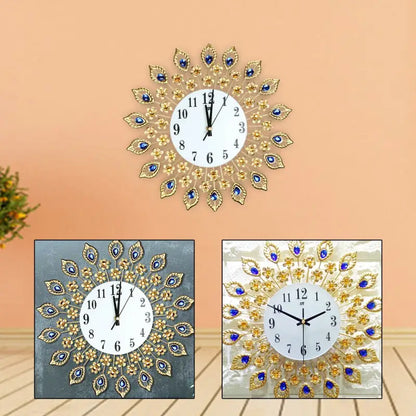 horloge or fleuri - horloge-industrielle