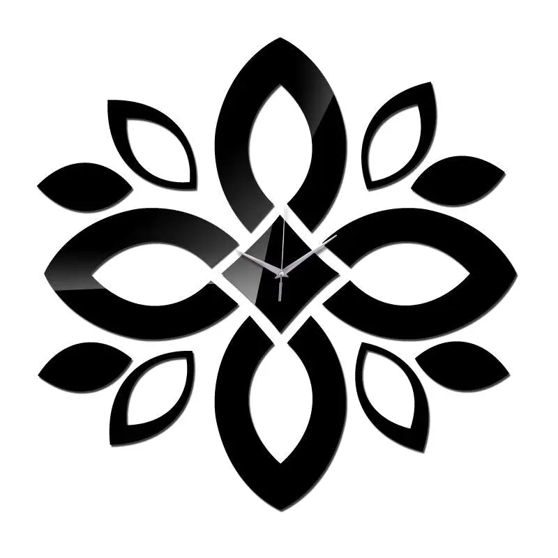 Horloge Fleurie Olivet — Métal Ajouré